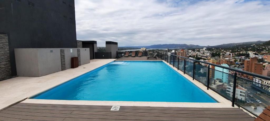 Bazén v ubytování Miralejos 7 Music nebo v jeho okolí