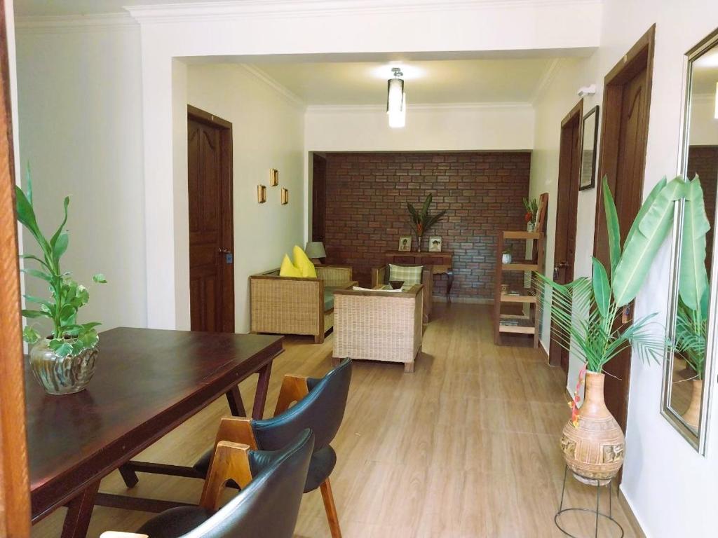 Posezení v ubytování ANGKOR DINO B&B