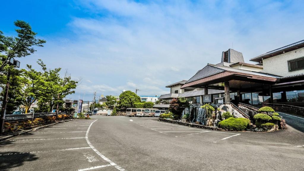 Budova, kde se ryokan nachází