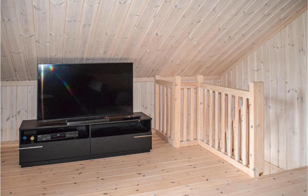TV a/nebo společenská místnost v ubytování Cozy Home In Rjukan With Kitchen