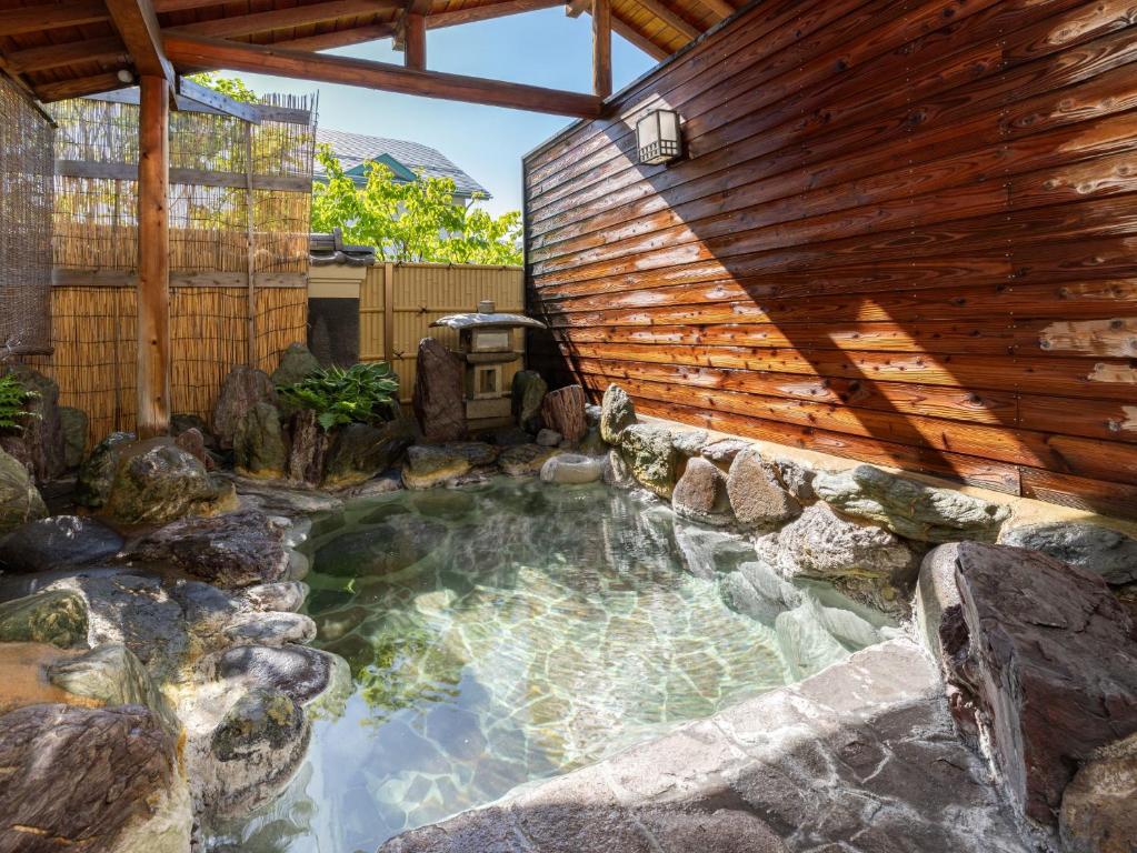Zahrada ubytování くさつのお宿 清重館 Kiyoshigekan 素泊りの宿