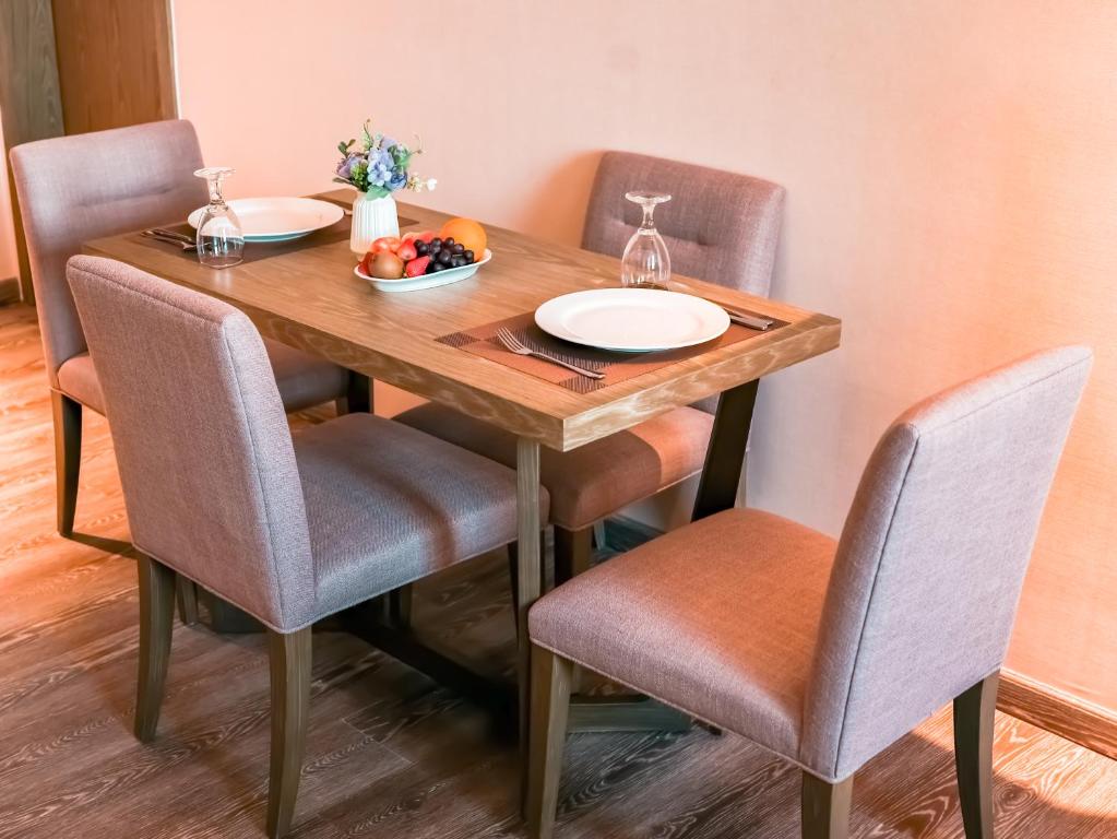 Posezení v ubytování Frankincense Hotel Muscat فندق اللبان مسقط