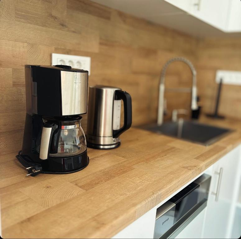 Kuchyňa alebo kuchynka v ubytovaní Deluxe Apartment Zadar