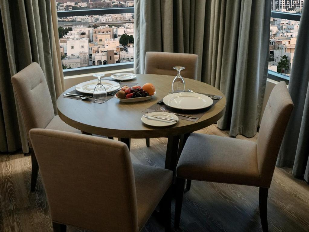 Posezení v ubytování Frankincense Hotel Muscat فندق اللبان مسقط