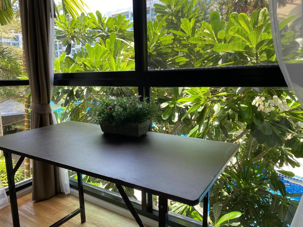 Zahrada ubytování Dusit Grand Park Condo
