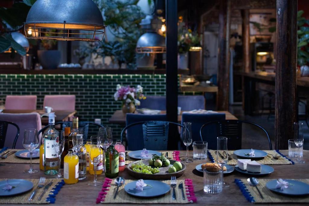 Nápoje v ubytování Peking Yard Boutique Hotel