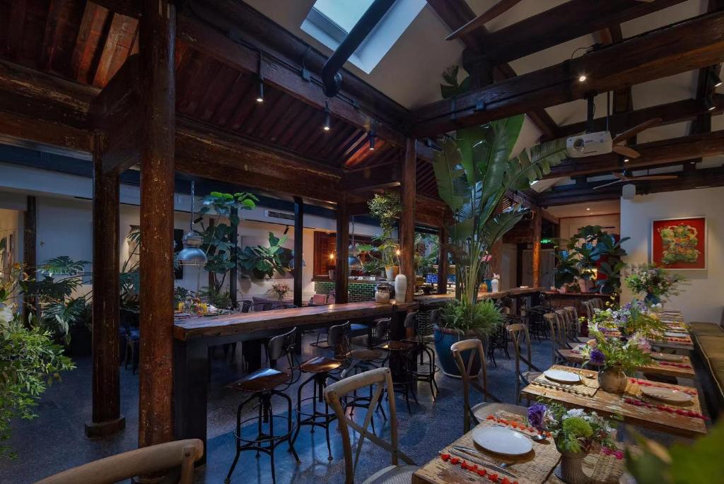 Restaurace v ubytování Peking Yard Boutique Hotel
