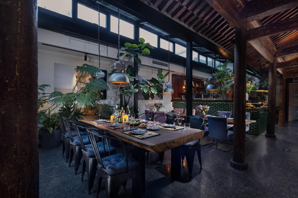 Restaurace v ubytování Peking Yard Boutique Hotel