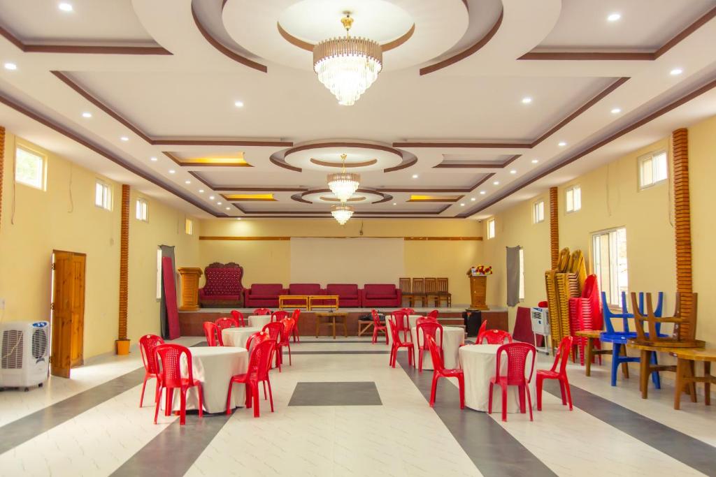 Posezení v ubytování Hotel Gyan Gauri Palace