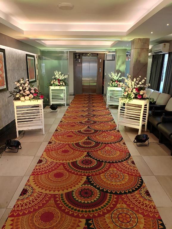 Posezení v ubytování Hotel Pushpak