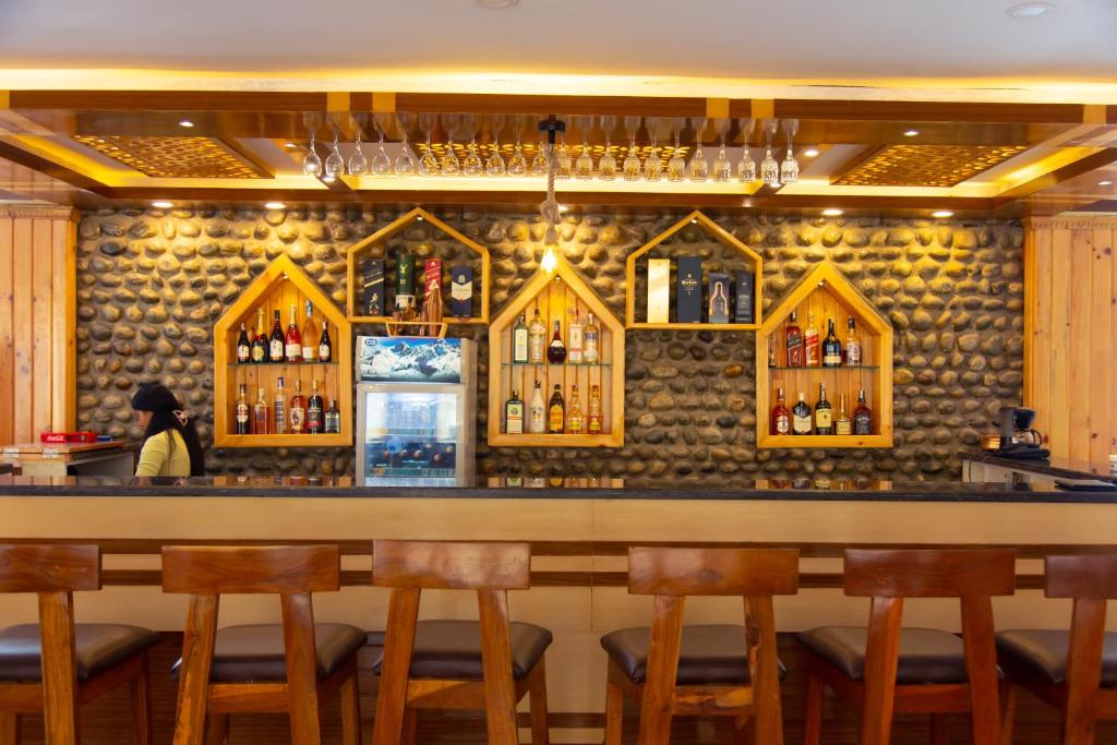 Nápoje v ubytování Hotel Gyan Gauri Palace