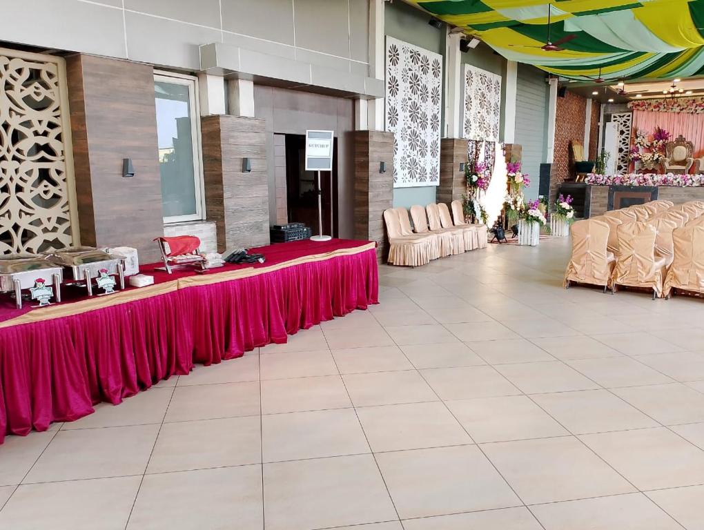 Posezení v ubytování Hotel Pushpak