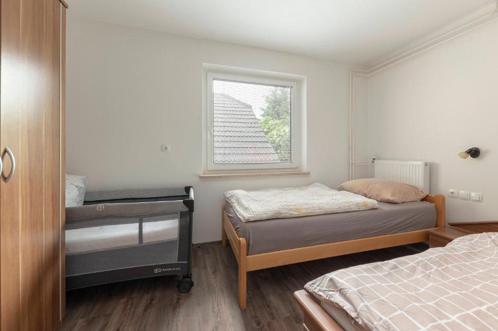 Postel nebo postele na pokoji v ubytování Apartmaji Seljak