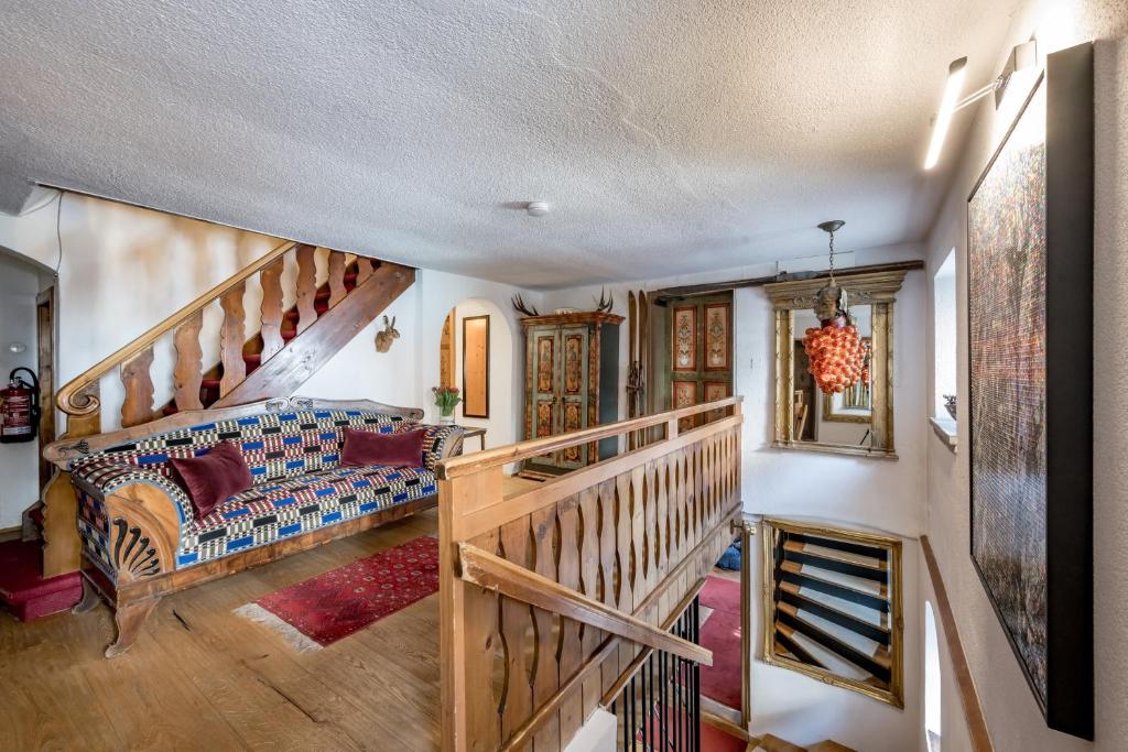 Postel nebo postele na pokoji v ubytování Mondschein Hotel & Chalet Ski-In Ski-Out Luxus am Arlberg