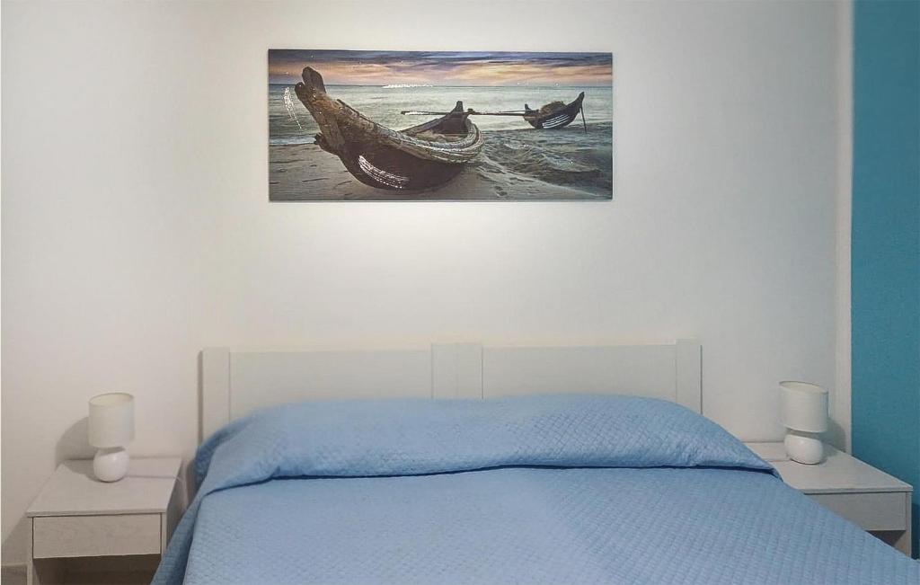Posteľ alebo postele v izbe v ubytovaní Pet Friendly Home In Ispica With Wifi