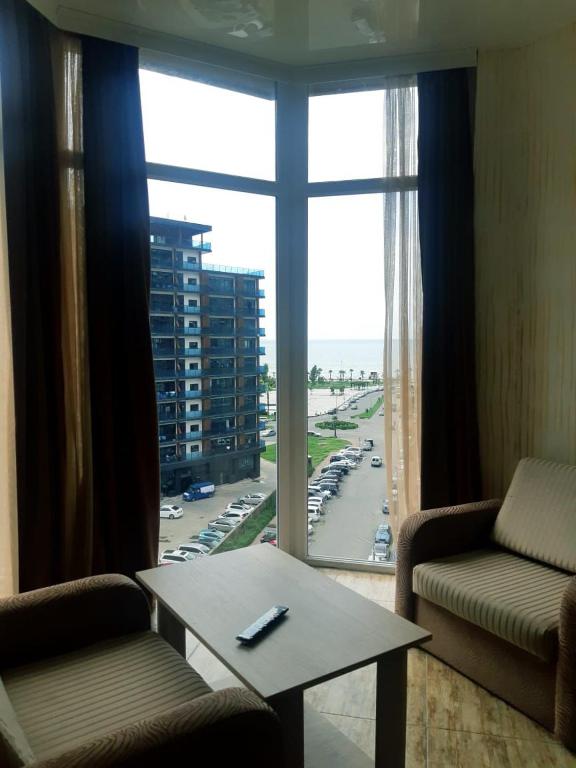 Posezení v ubytování New Batumi Inn Hotel