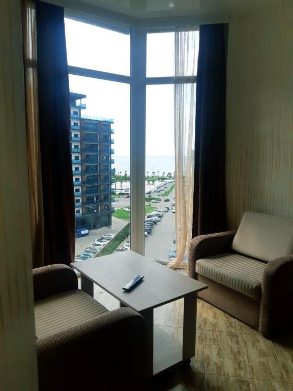 Posezení v ubytování New Batumi Inn Hotel