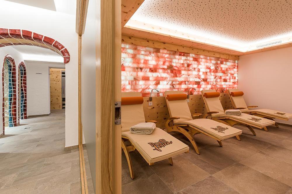 Posezení v ubytování Portis Appartements