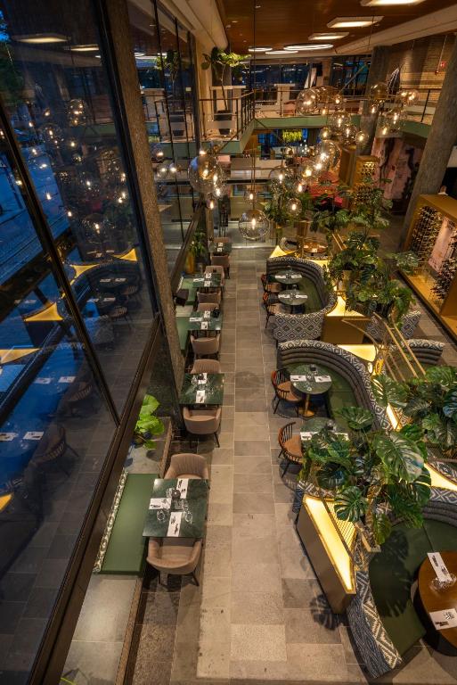 Posezení v ubytování Fletcher Boutique Hotel Slaak-Rotterdam
