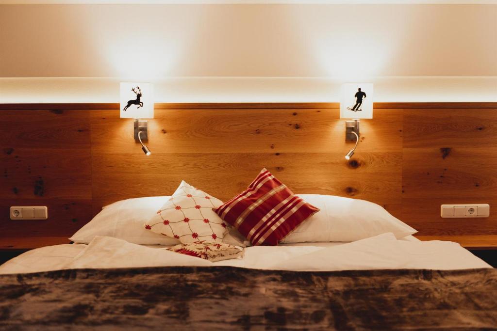 Postel nebo postele na pokoji v ubytování Portis Appartements