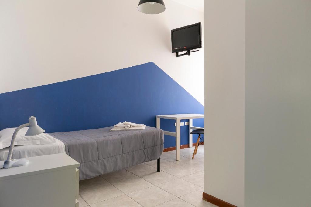 Krevet ili kreveti u jedinici u okviru objekta UniHo Hostel