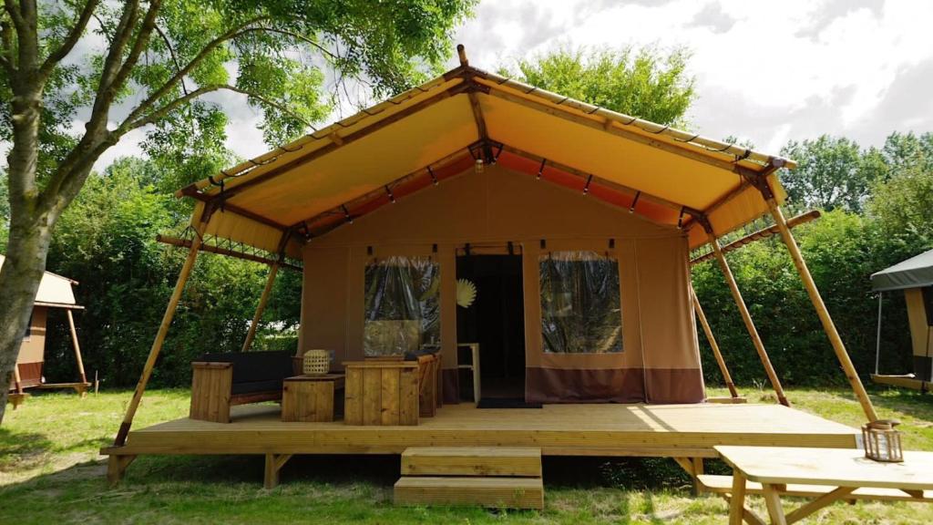 Zahrada ubytování EuroParcs Molengroet
