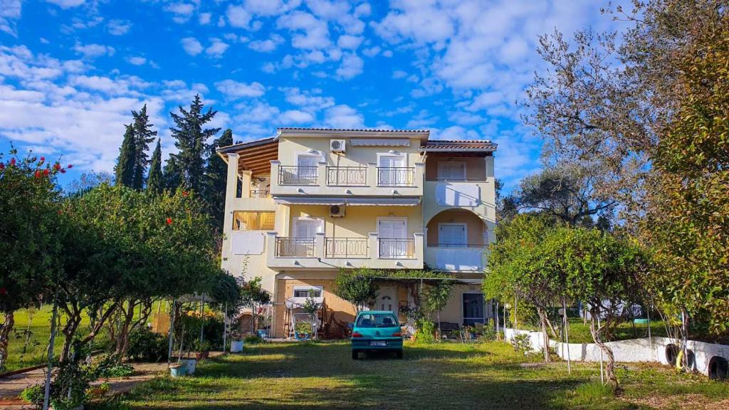 Zahrada ubytování Scorpios Apartments