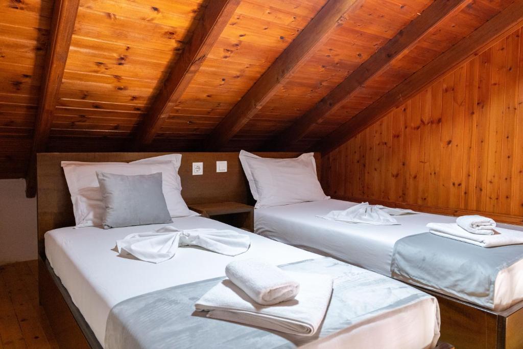 Letto o letti in una camera di Apart Hotel Alex