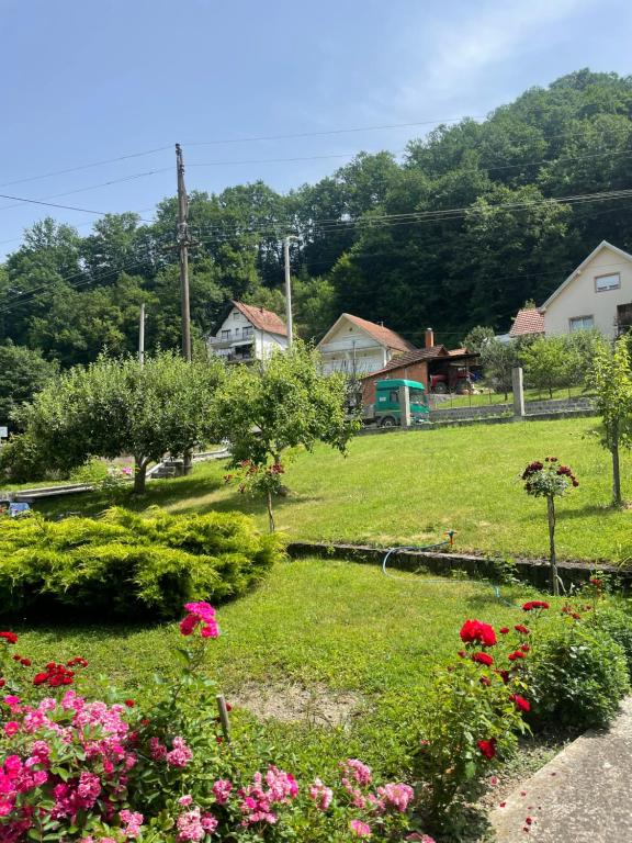 Zahrada ubytování Apartman Jošanička Banja