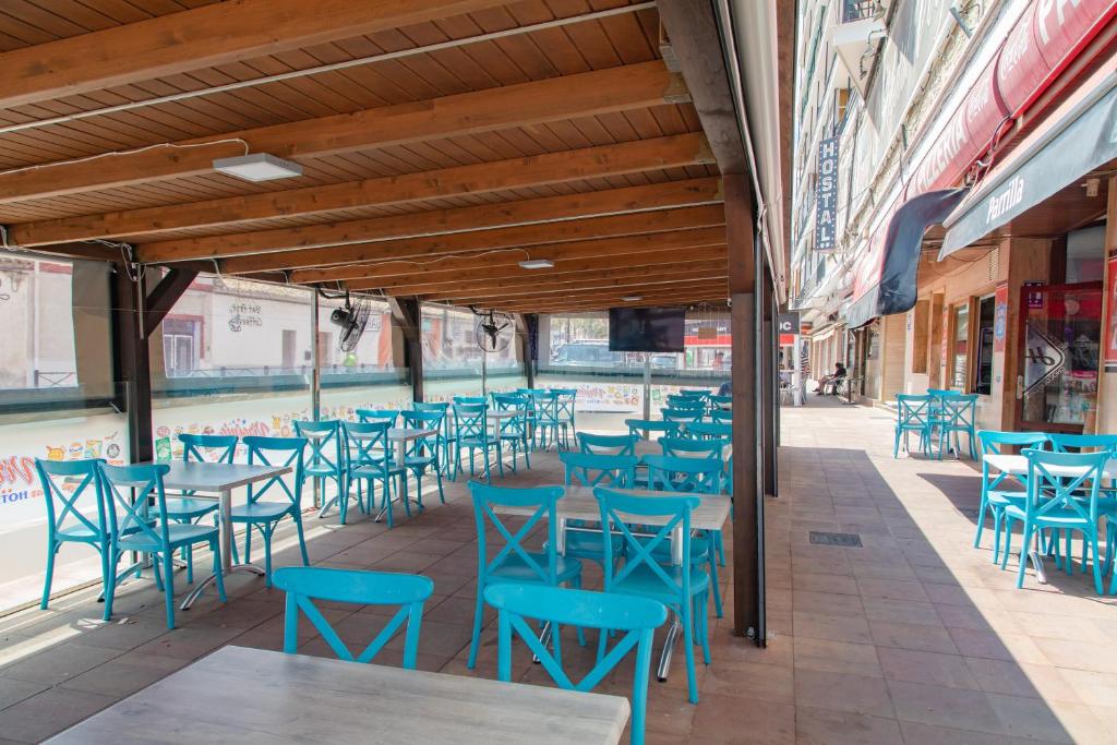 Restaurace v ubytování Hostal Virginia