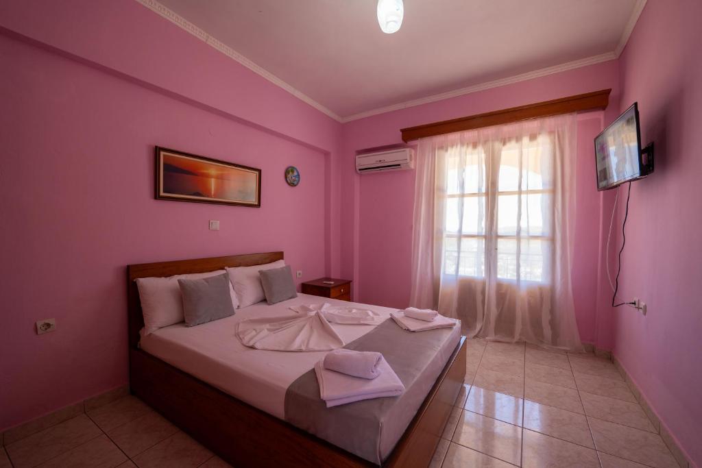 Letto o letti in una camera di Apart Hotel Alex