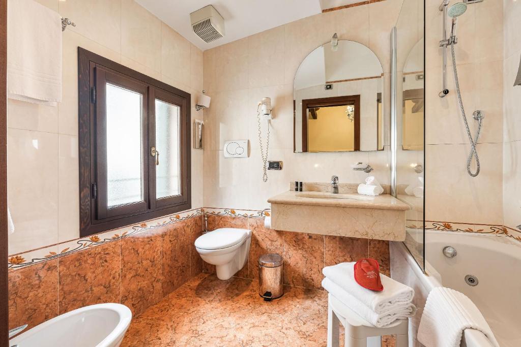 Koupelna v ubytování Hotel Ca' Alvise