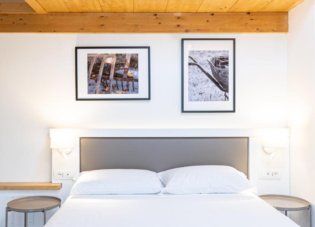 Postel nebo postele na pokoji v ubytování Agriturismo Sadira