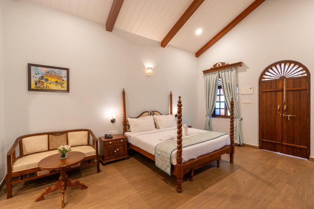 Postel nebo postele na pokoji v ubytování Casa Albuquerque