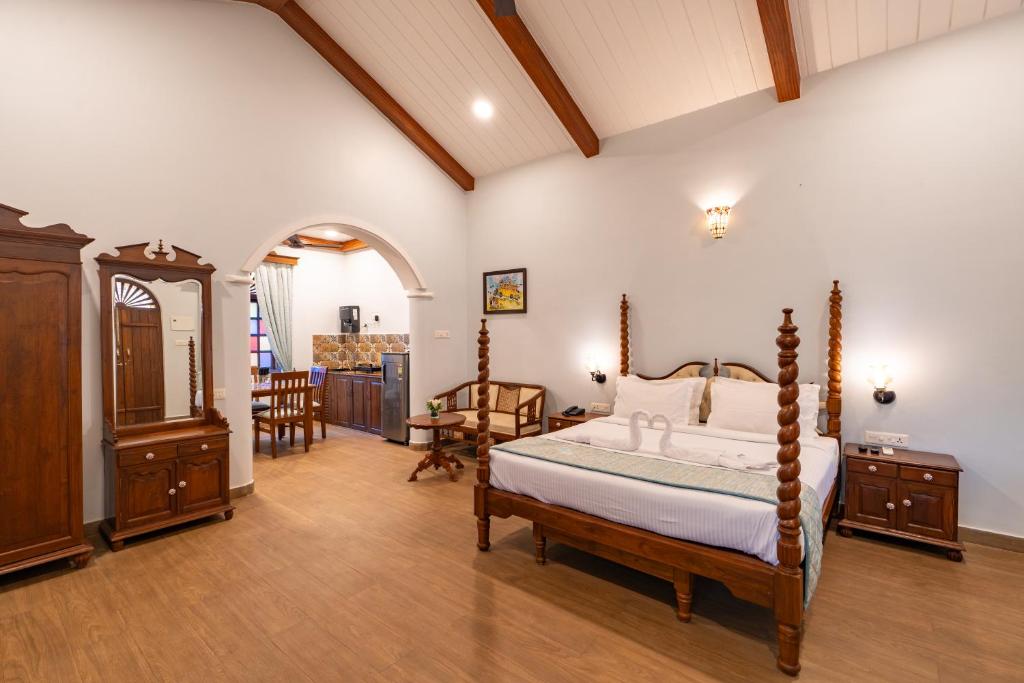 Postel nebo postele na pokoji v ubytování Casa Albuquerque