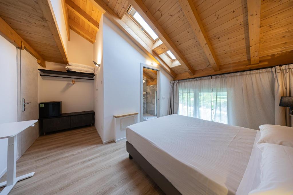 Postel nebo postele na pokoji v ubytování Agriturismo Sadira