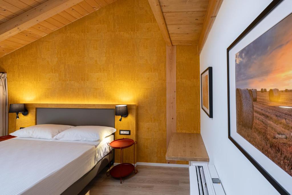 Postel nebo postele na pokoji v ubytování Agriturismo Sadira