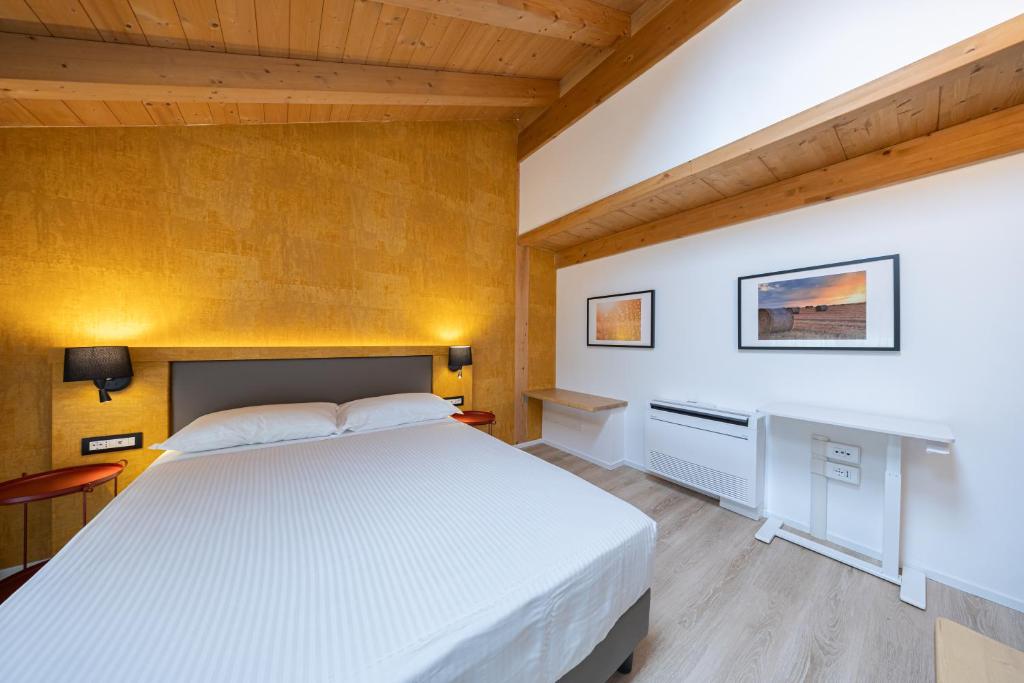 Postel nebo postele na pokoji v ubytování Agriturismo Sadira