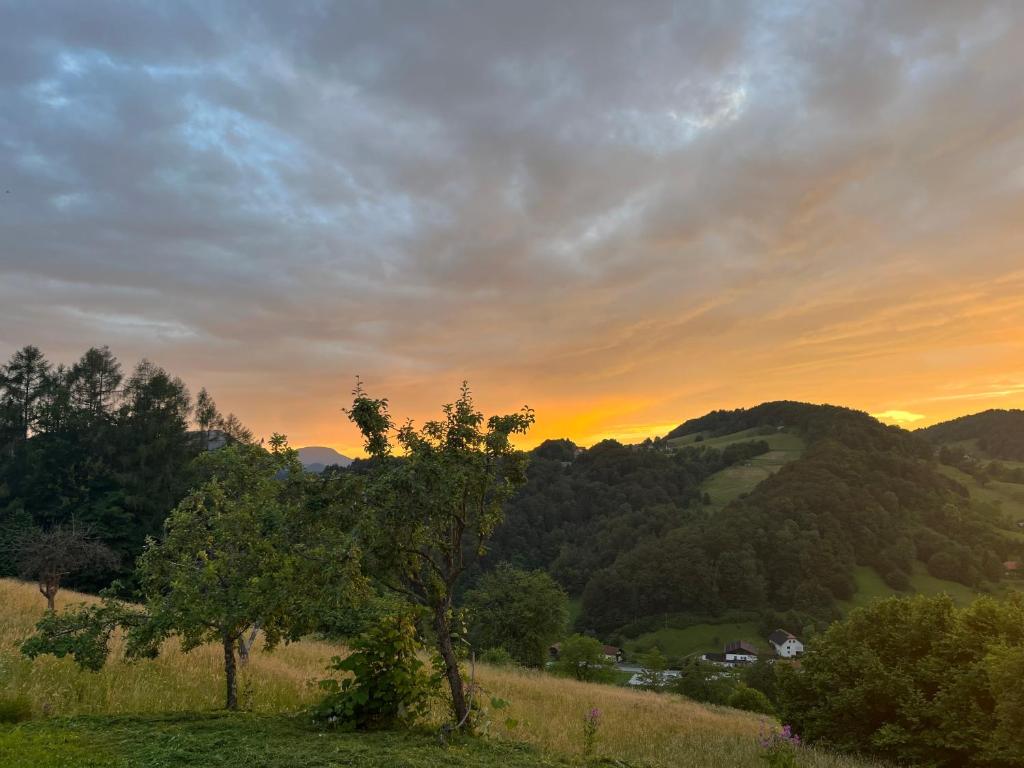 Paesaggio naturale nelle vicinanze del bed & breakfast
