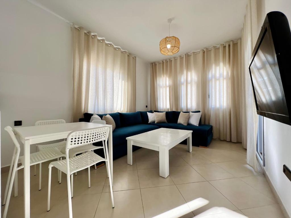 TV a/nebo společenská místnost v ubytování Appartement Cabo Oasis