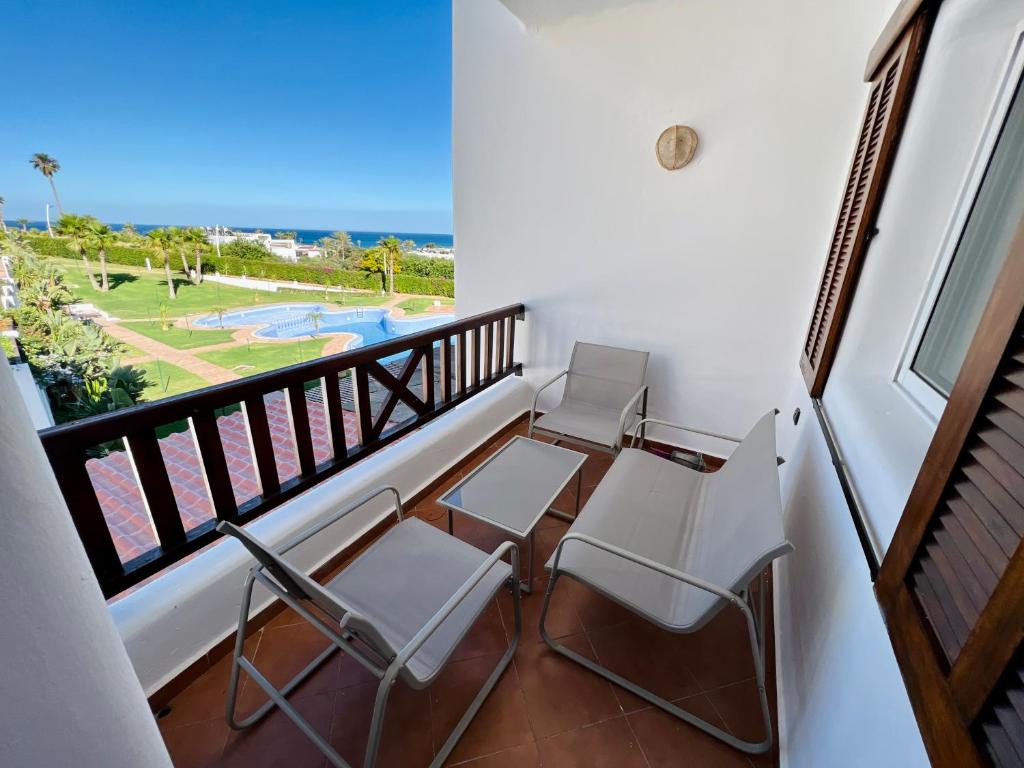 Balkón nebo terasa v ubytování Appartement Cabo Oasis