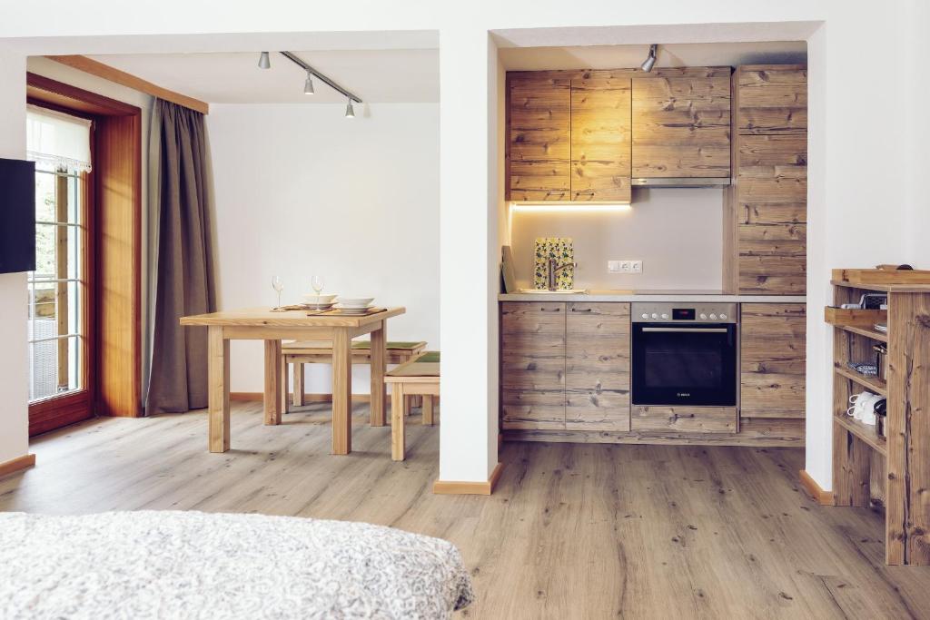 Kuchyň nebo kuchyňský kout v ubytování Haus Nr 39