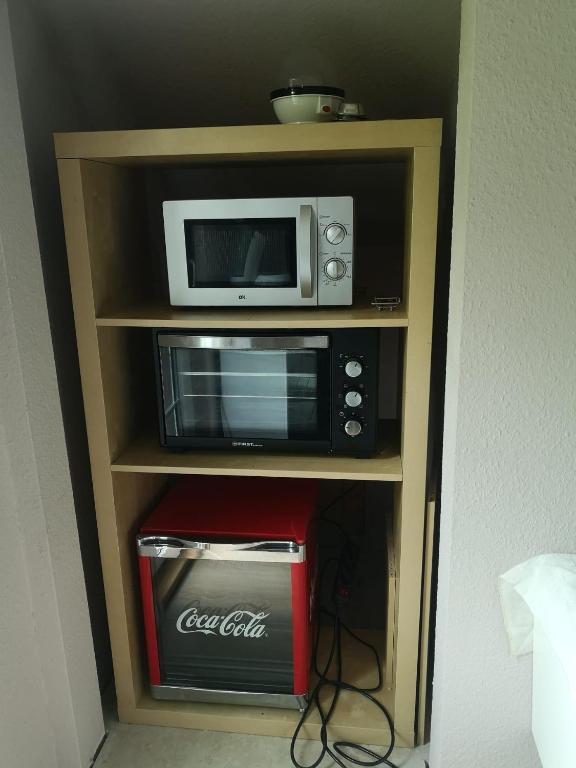 Kuchyň nebo kuchyňský kout v ubytování Privatzimmer Donna und Frido