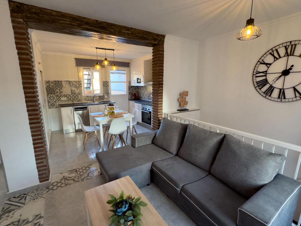Kuchyň nebo kuchyňský kout v ubytování Casa en Torrox, España