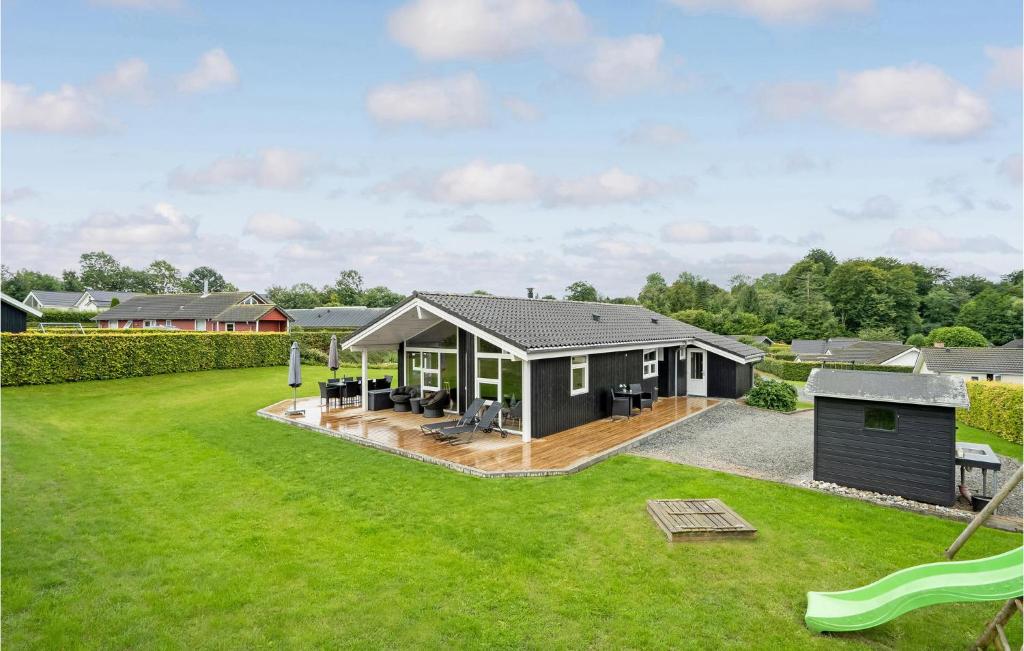 Zahrada ubytování Four-Bedroom Holiday Home In Aabenraa