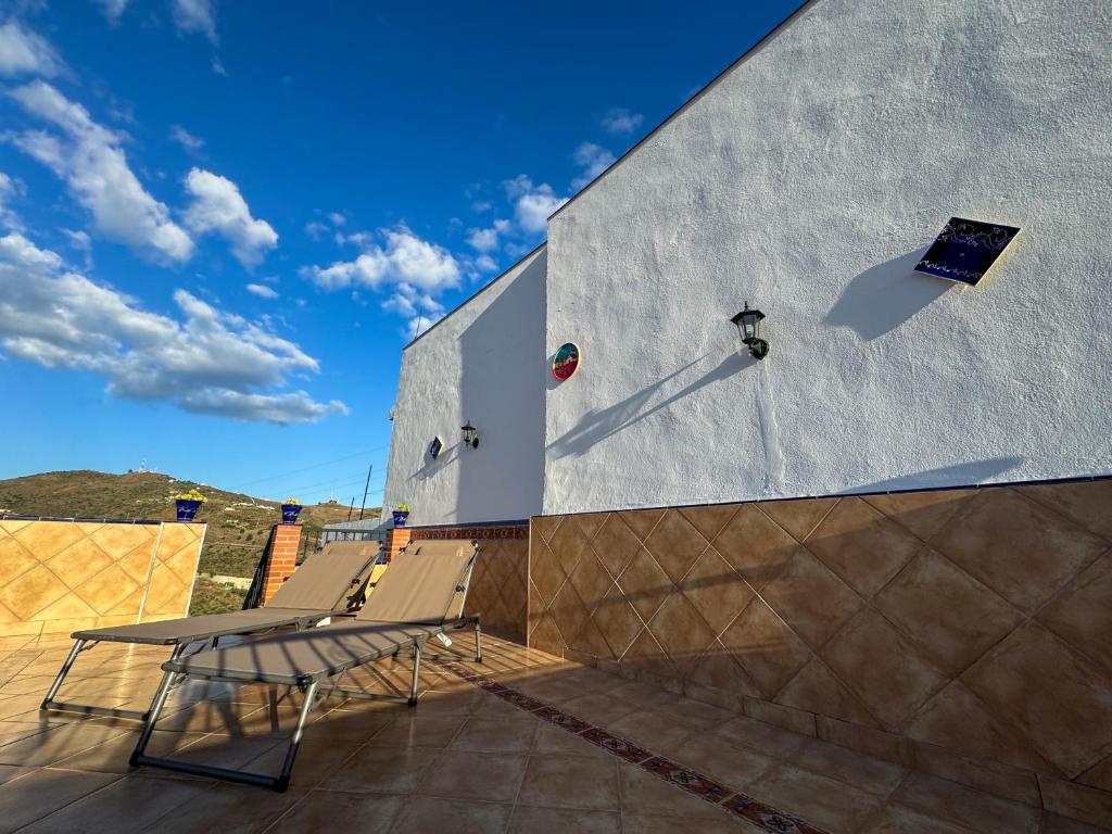Balkón nebo terasa v ubytování Casa en Torrox, España