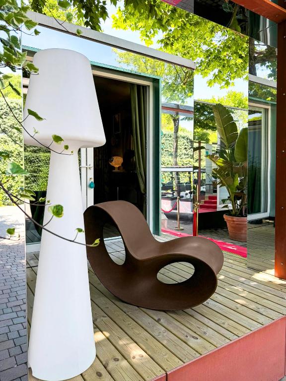 Posezení v ubytování Luxury Camp at Union Lido