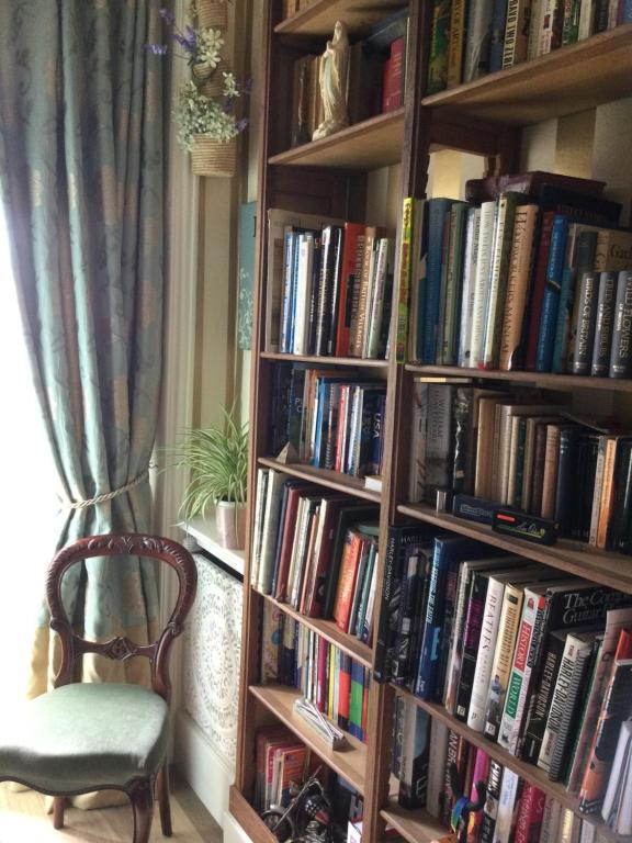 Knihovna v bed and breakfast