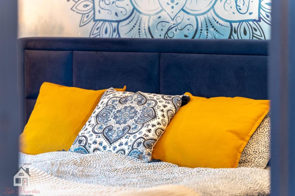 Posezení v ubytování ACME Apartments
