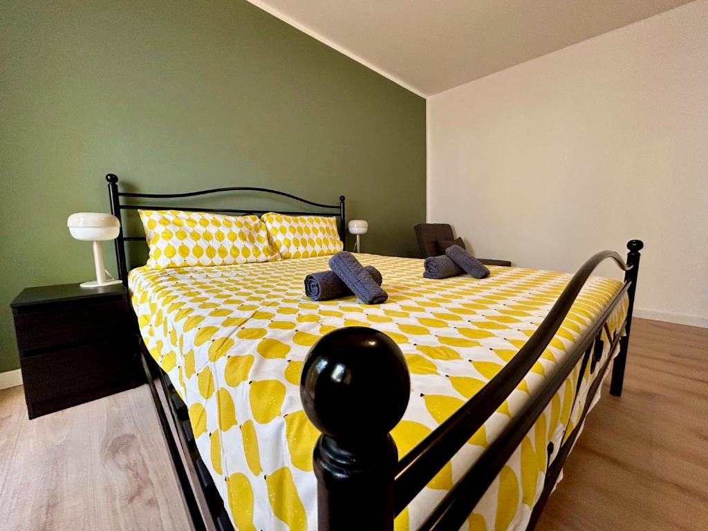 Postel nebo postele na pokoji v ubytování Residence Zar 6